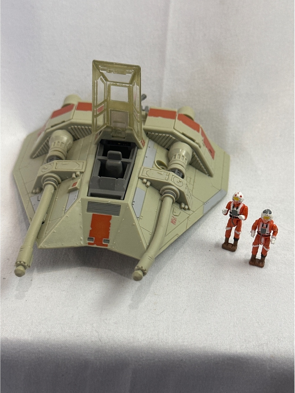 Vintage Kenner Star Wars Snowspeeder Vehicle with Pilot and